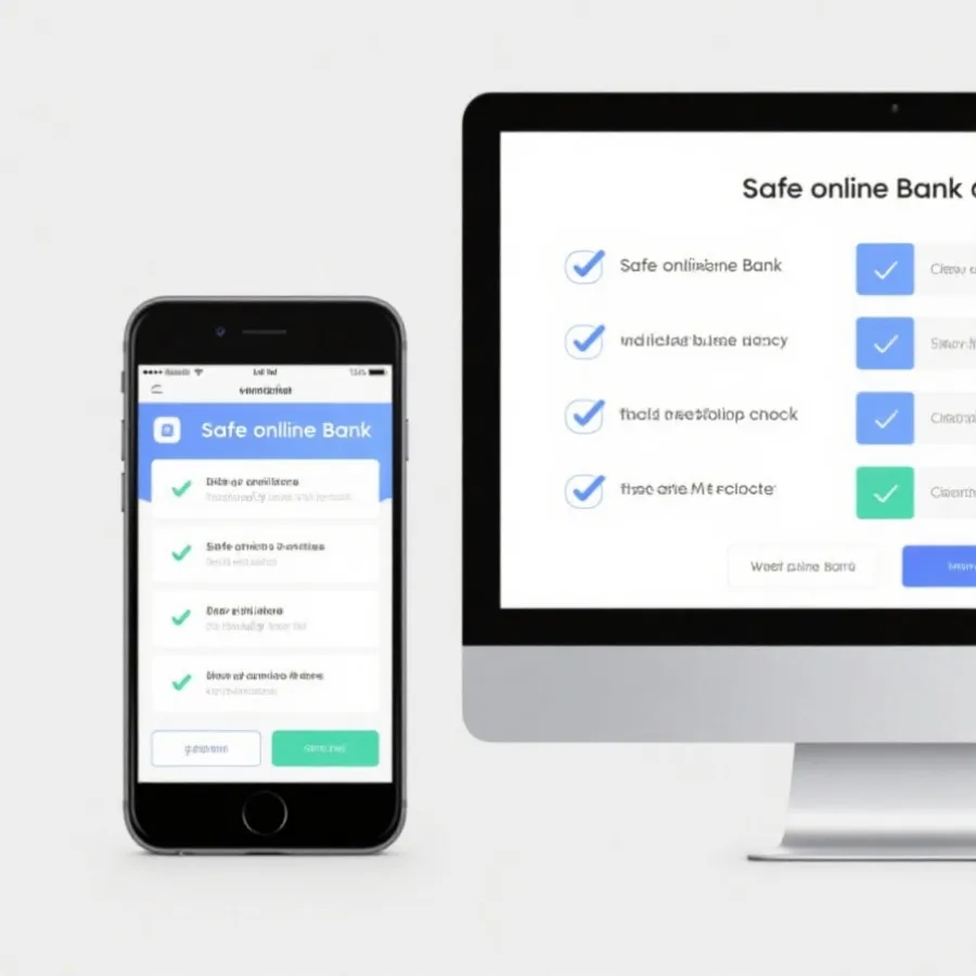 安全支付检查清单示意图